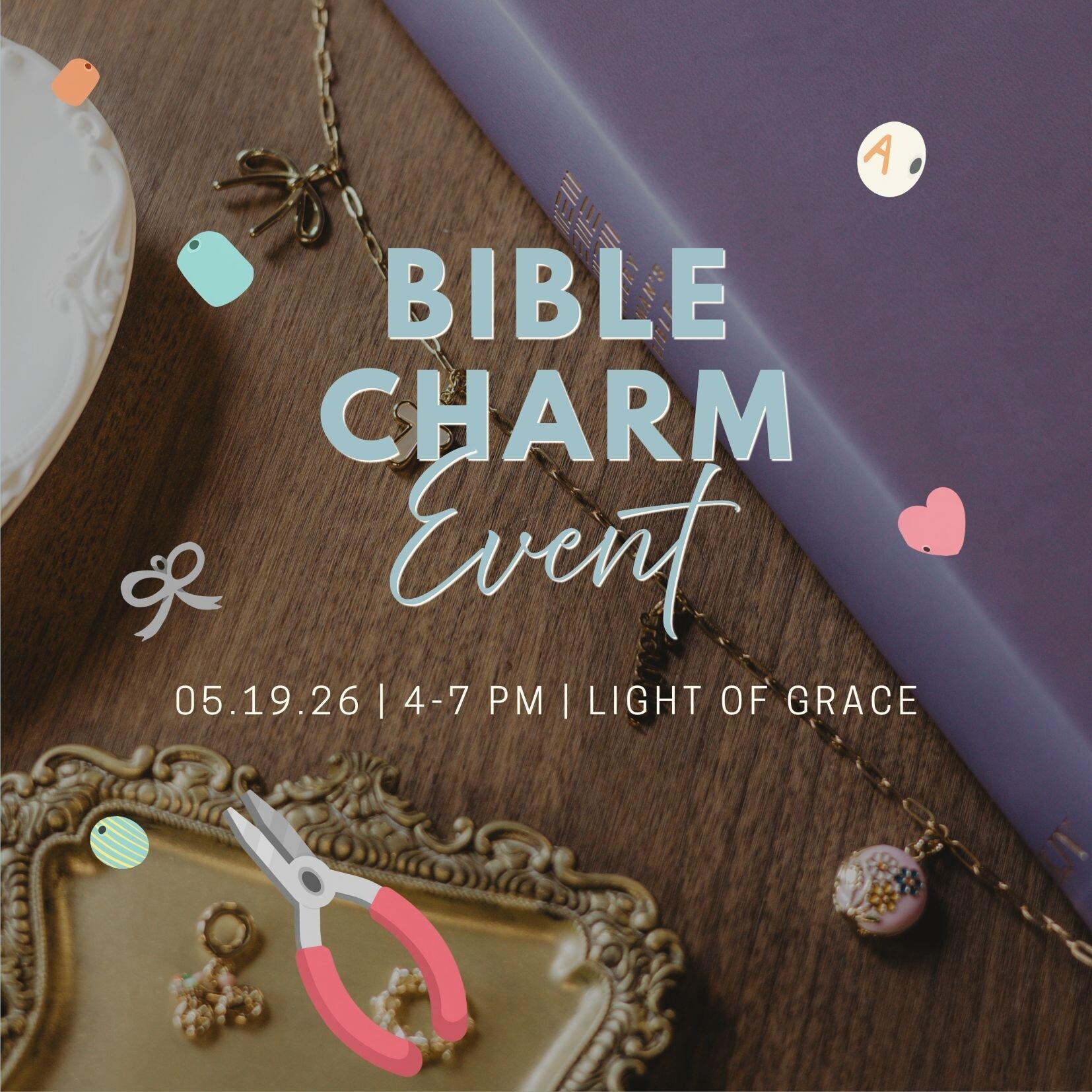 Bible charm2026