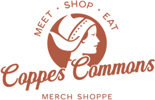 Coppes Commons Merch Shoppe Logo Coppes Merch Shoppe Logo Rust